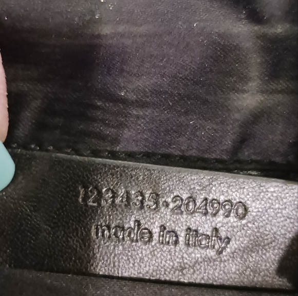 YSL black authentic Paris Black Canvas & Velvet Drawstring. - Picture 8 of 16